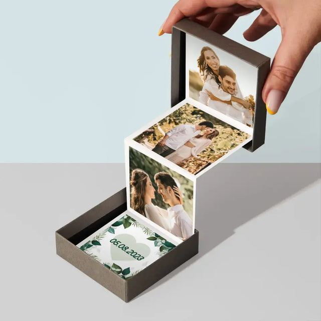 Fotokolaż: Wasza Data - Zestaw Zdjęć Harmonijka