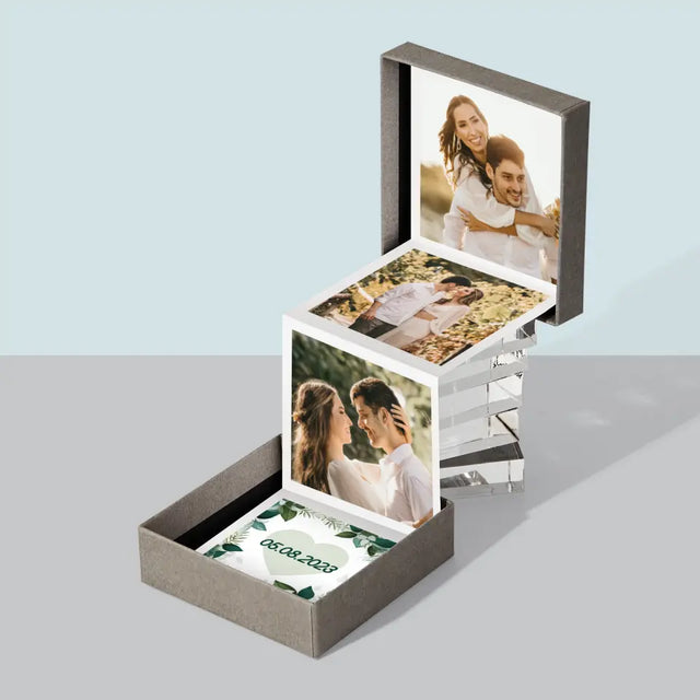 Fotokolaż: Wasza Data - Zestaw Zdjęć Harmonijka