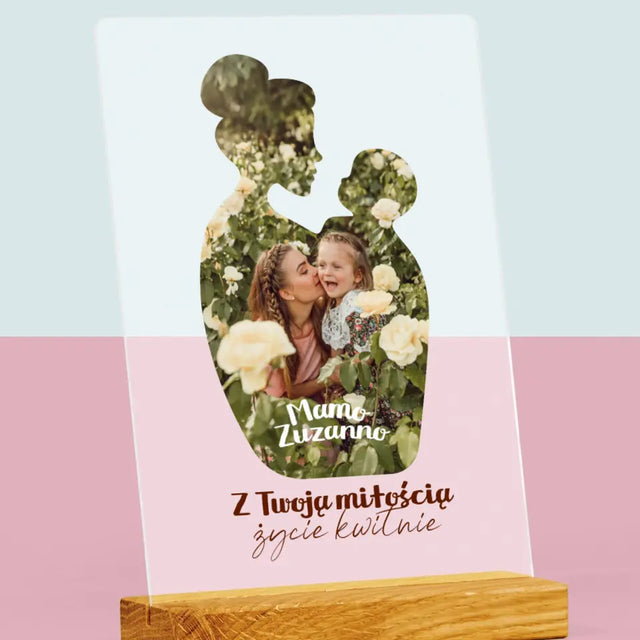 Kształt Ze Zdjęć: Twoja Miłość - Wydruk Na Szkle Akrylowym