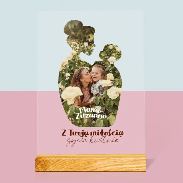 Kształt Ze Zdjęć: Twoja Miłość - Wydruk Na Szkle Akrylowym