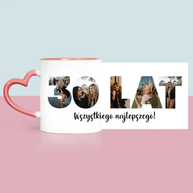 Słowo Ze Zdjęć: 30 Lat - Kubek z Nadrukiem