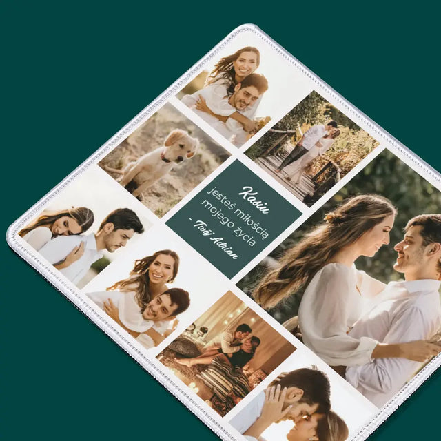 Fotokolaż: Miłosny - Podkładka Pod Myszkę