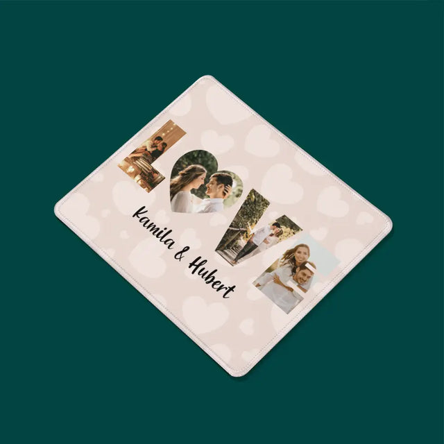 Słowo Ze Zdjęć: Love - Podkładka Pod Myszkę