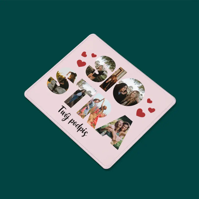 Słowo Ze Zdjęć: Siostra - Podkładka Pod Myszkę