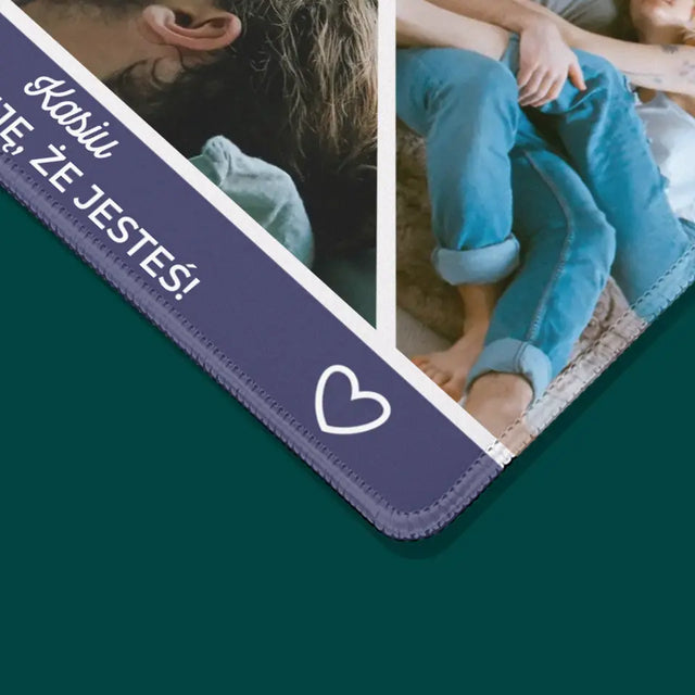 Fotokolaż: Dziękuję, Że Jesteś - Podkładka Pod Myszkę