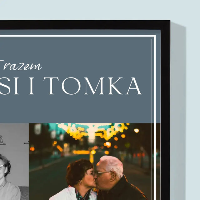 Nasza Historia: Lata Razem - Wydruk Obramowany