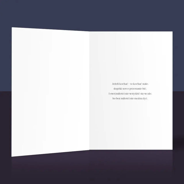 Mapa Gwiazd: Dla Zakochanych - Kartka z Życzeniami