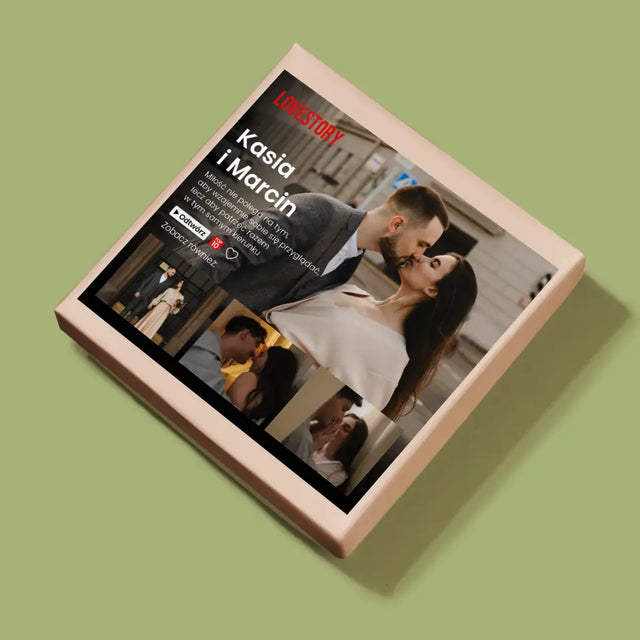 Fotokolaż: Miłosna Historia - Personalizowane Puzzle