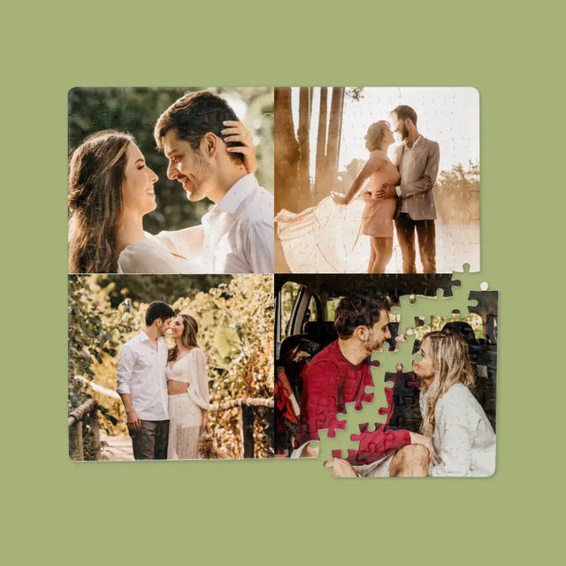Fotokolaż: 4 Zdjęcia - Personalizowane Puzzle