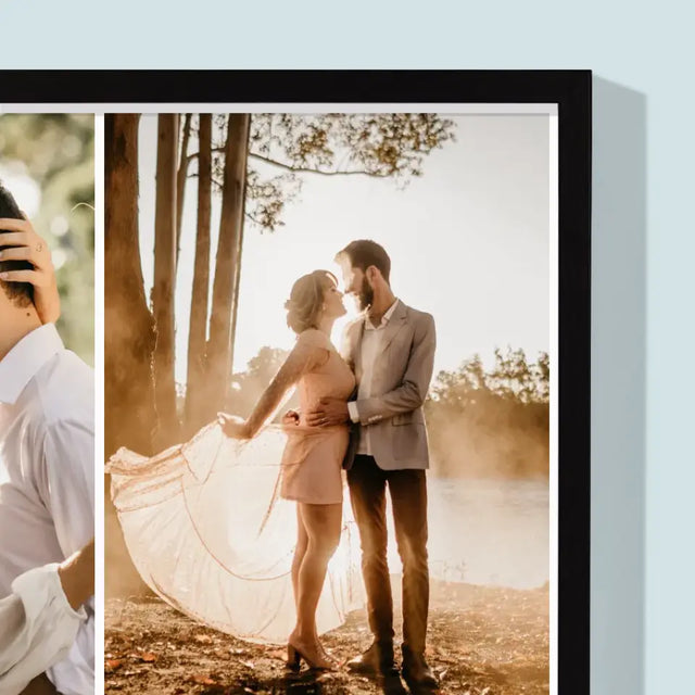 Fotokolaż: 4 Zdjęcia - Wydruk Obramowany