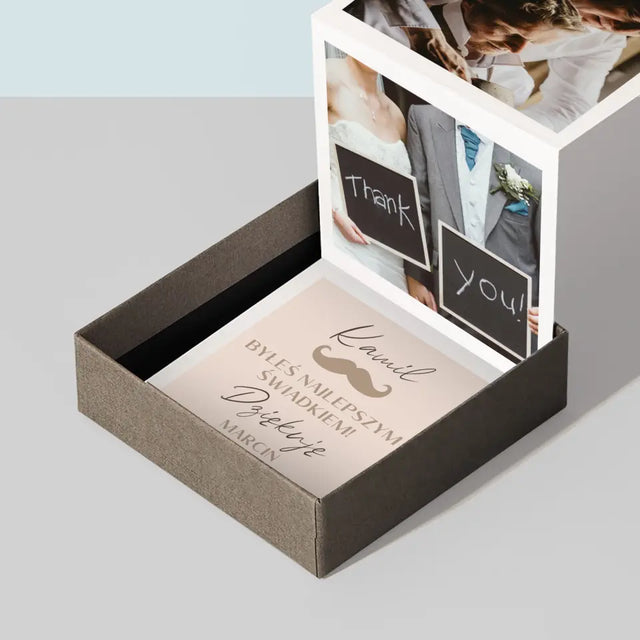 Fotokolaż: Dziękuję! Dla Świadka - Zestaw Zdjęć Harmonijka