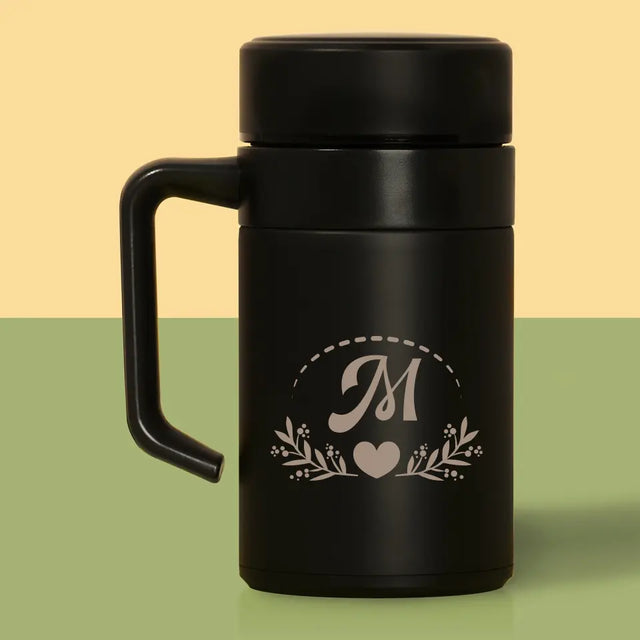 Monogram: Monogram Listki - Kubek Termiczny z Grawerem