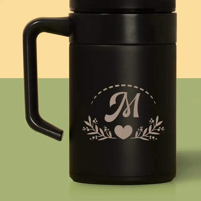 Monogram: Monogram Listki - Kubek Termiczny z Grawerem