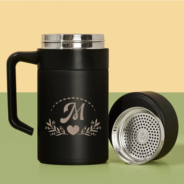 Monogram: Monogram Listki - Kubek Termiczny z Grawerem