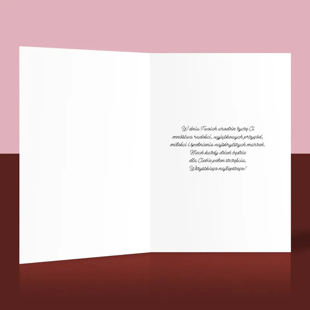 Fotokolaż: Odlotowa Trzydziestolatka - Kartka z Życzeniami