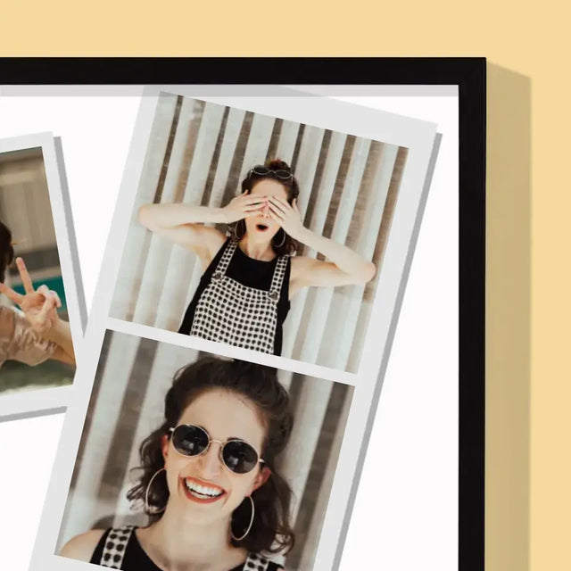 Fotokolaż: Odlotowa Trzydziestolatka - Wydruk Obramowany