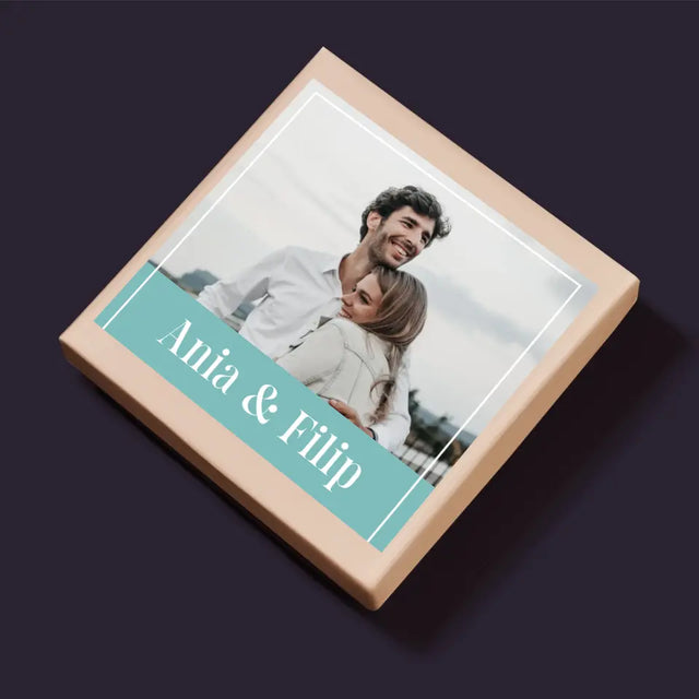 Fotokolaż: Para Imiona - Personalizowane Puzzle