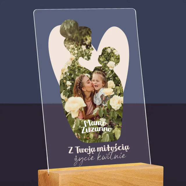 Kształt Ze Zdjęć: Twoja Miłość - Wydruk Na Szkle Akrylowym