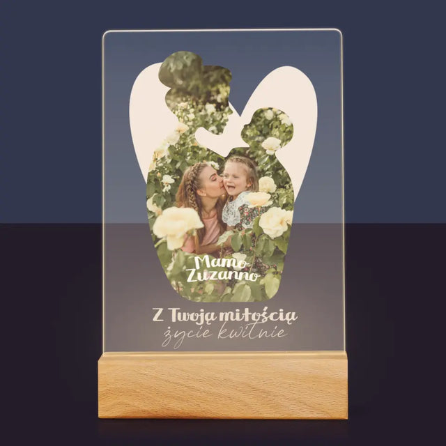 Kształt Ze Zdjęć: Twoja Miłość - Wydruk Na Szkle Akrylowym