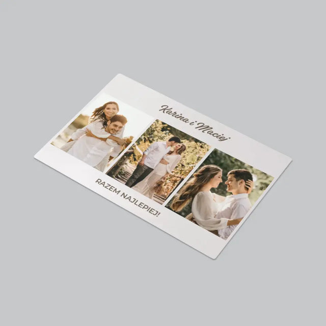 Fotokolaż: Razem Najlepiej - Podkładka Na Biurko