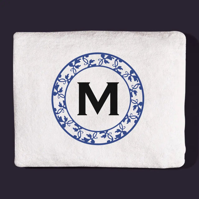 Monogram: Monogram Ramka Ornamenty - Ręcznik