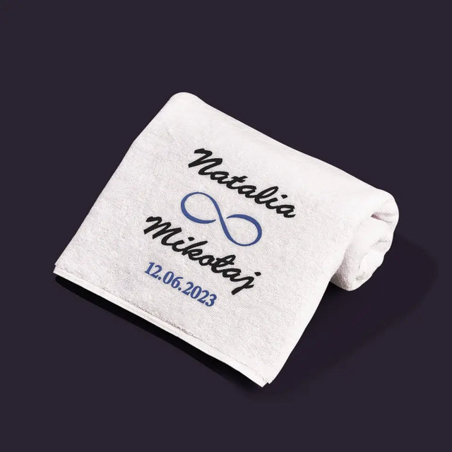 Monogram: Imiona Nieskończoność - Ręcznik