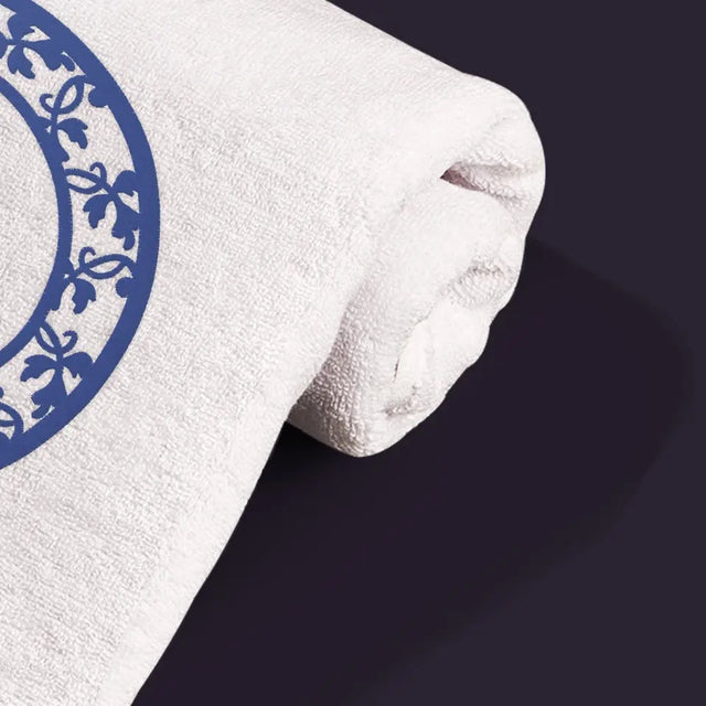 Monogram: Monogram Ramka Ornamenty - Ręcznik