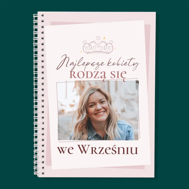 Zdjęcie i Podpis: Najlepsze Kobiety - Planer Dzienny z Nadrukiem