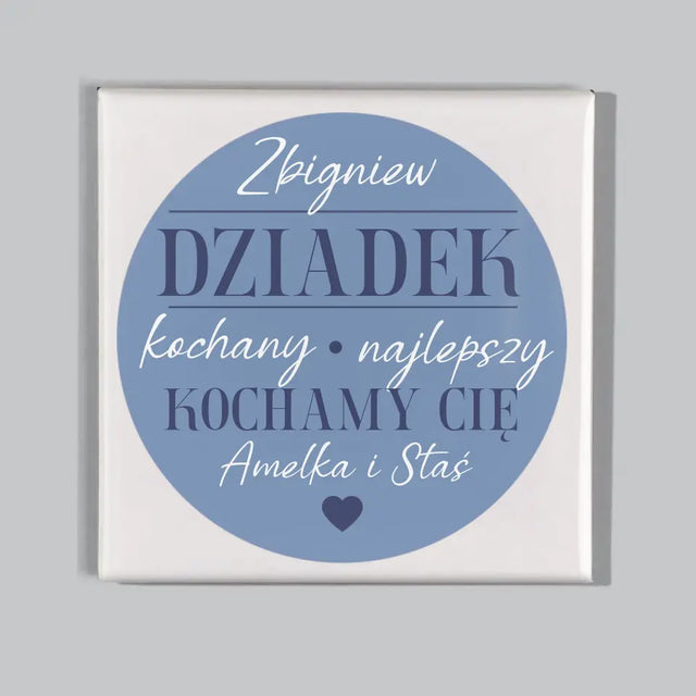 Fotokolaż: Kochany Dziadek - Zestaw Magnesów