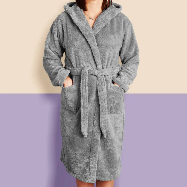 Monogram: Inicjały Klasyczne - Szlafrok z Haftem