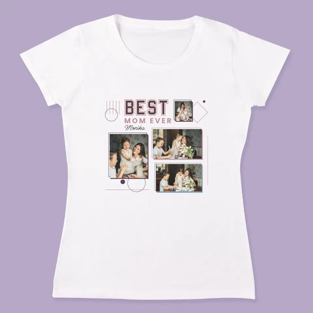 Fotokolaż: Best Parents Ever - Koszulki Dla Par