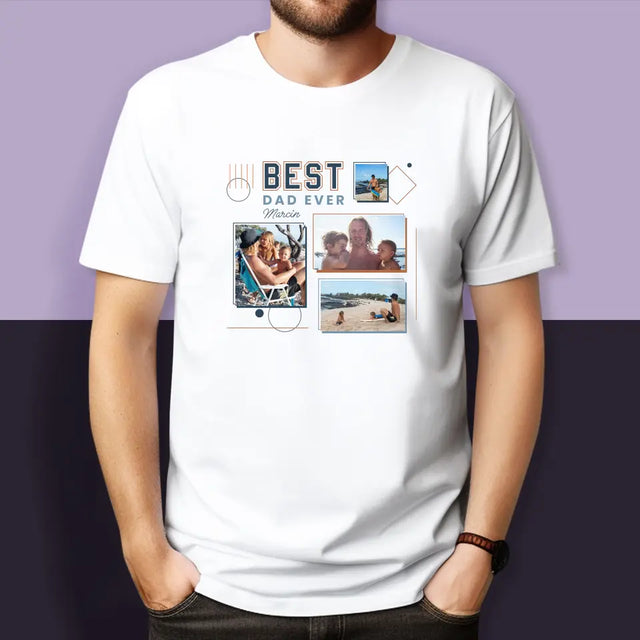 Fotokolaż: Best Parents Ever - Koszulki Dla Par