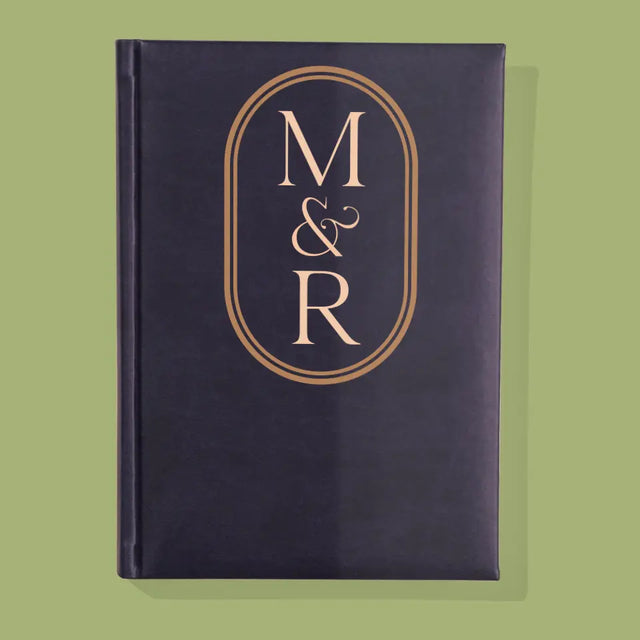 Monogram: Inicjały Klasyczne - Notes Książkowy z Nadrukiem