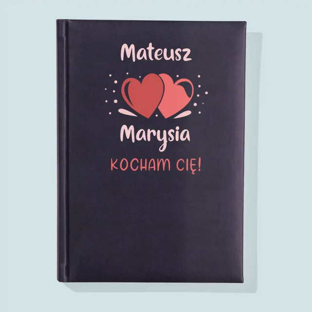 Monogram: Imiona Serca - Notes Książkowy z Nadrukiem