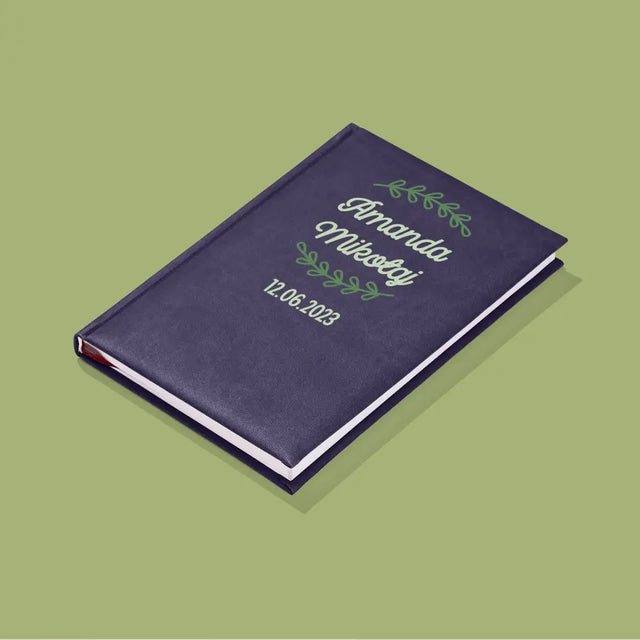 Monogram: Imiona Listki - Notes Książkowy z Nadrukiem