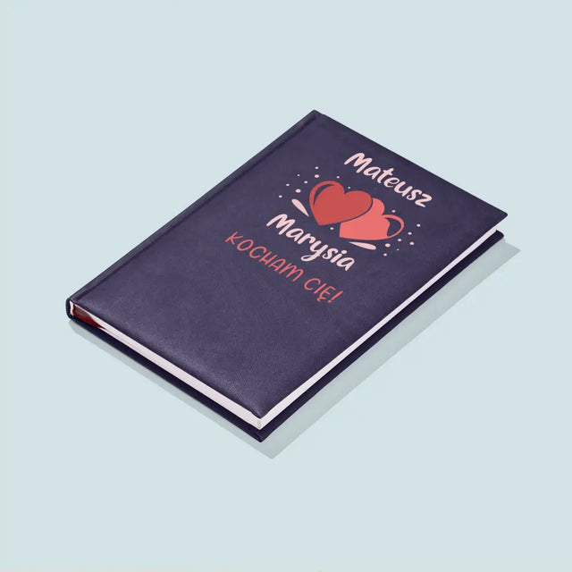 Monogram: Imiona Serca - Notes Książkowy z Nadrukiem