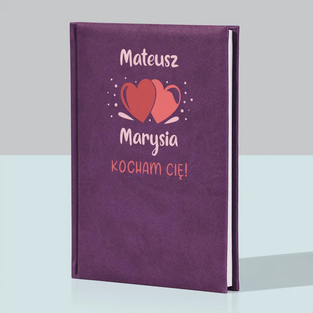 Monogram: Imiona Serca - Notes Książkowy z Nadrukiem