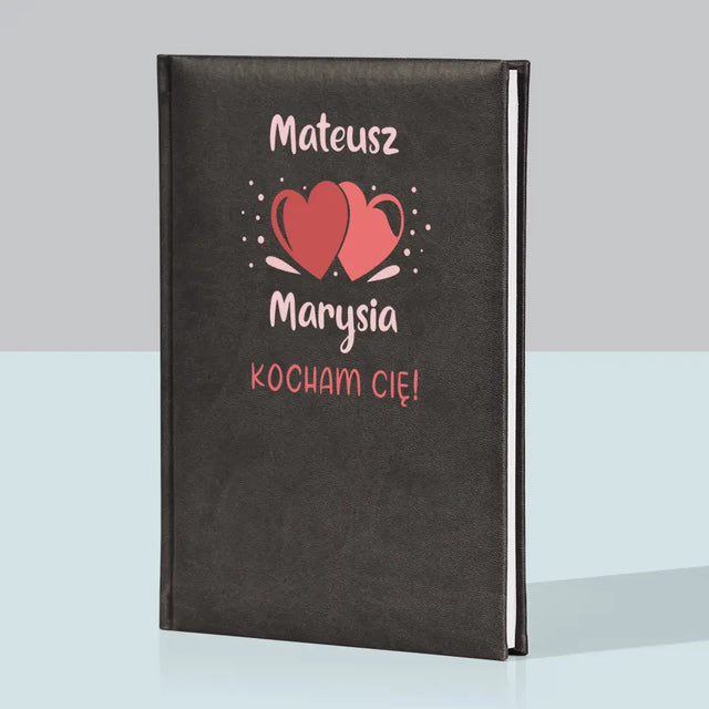 Monogram: Imiona Serca - Notes Książkowy z Nadrukiem