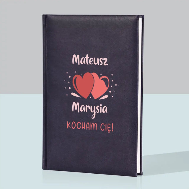Monogram: Imiona Serca - Notes Książkowy z Nadrukiem