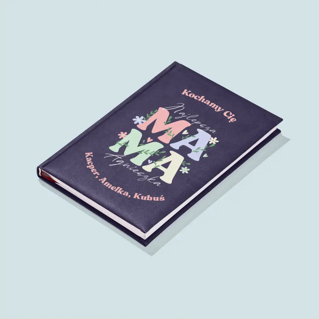 Monogram: Mama Listki - Notes Książkowy z Nadrukiem