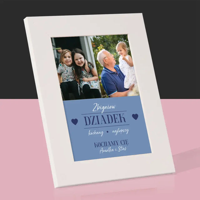 Fotokolaż: Kochany Dziadek - Ramka Na Zdjęcie