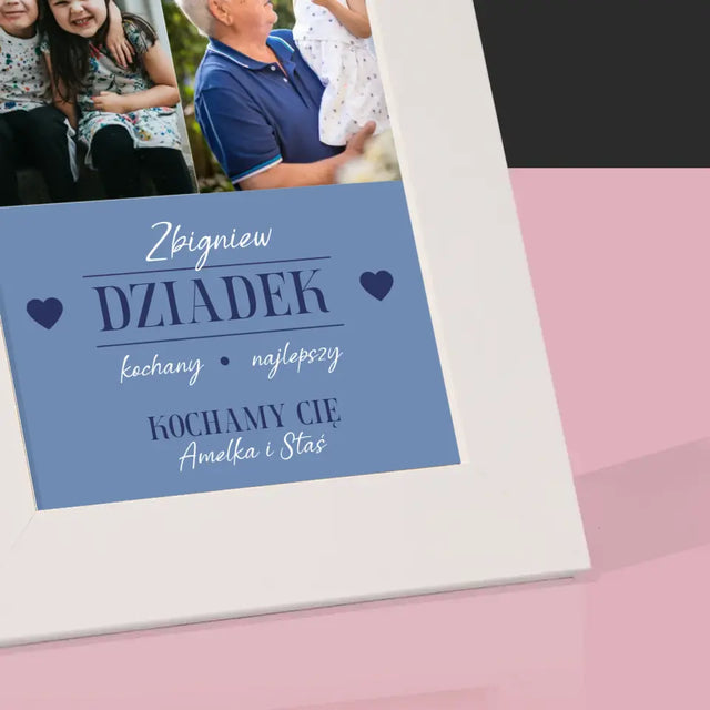 Fotokolaż: Kochany Dziadek - Ramka Na Zdjęcie