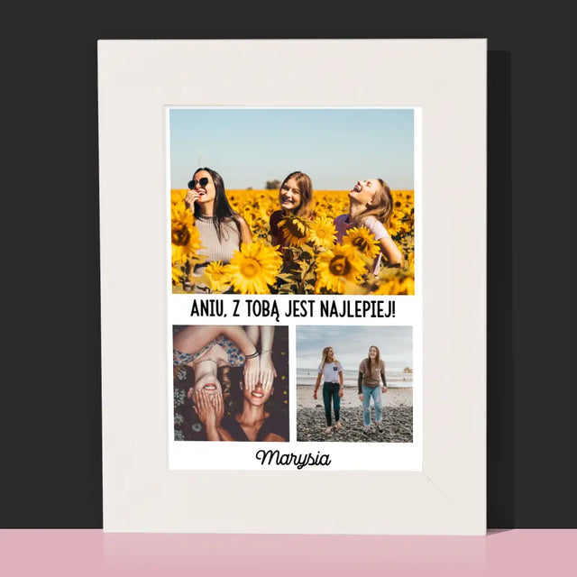 Fotokolaż: Najlepsze Przyjaciółki - Ramka Na Zdjęcie