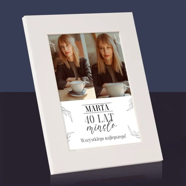 Fotokolaż: 40 Lat Minęło - Ramka Na Zdjęcie