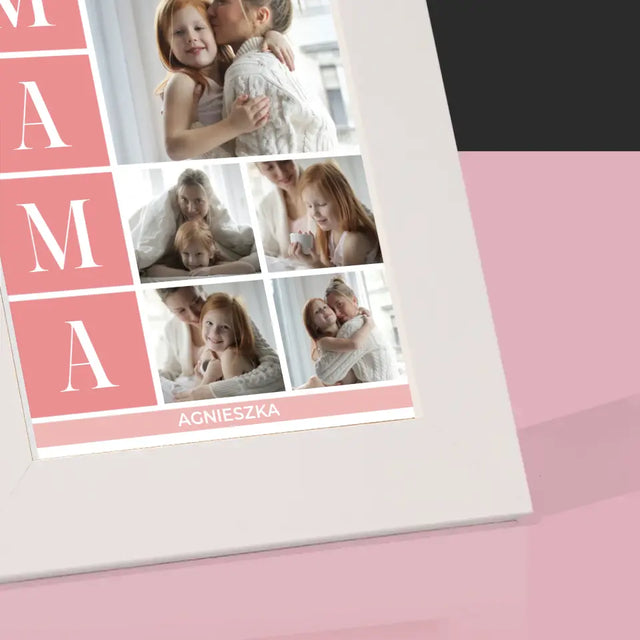Fotokolaż: Najlepsza Mama - Ramka Na Zdjęcie