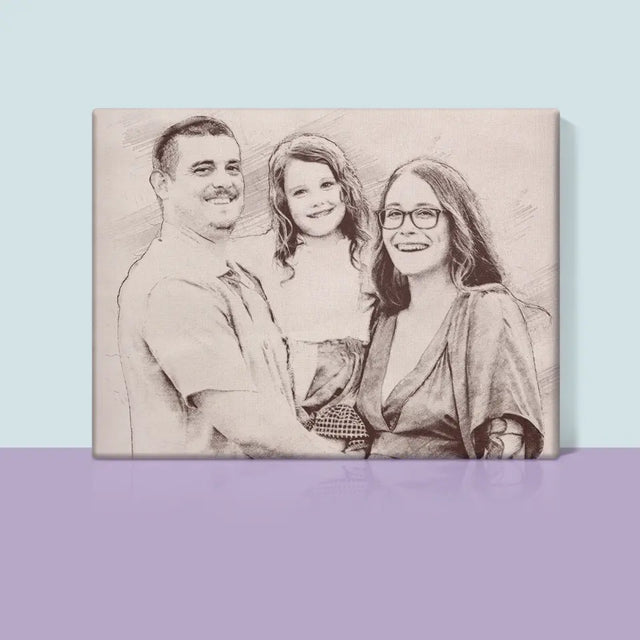 Zdjęcie: Szkic - Obraz Na Płótnie