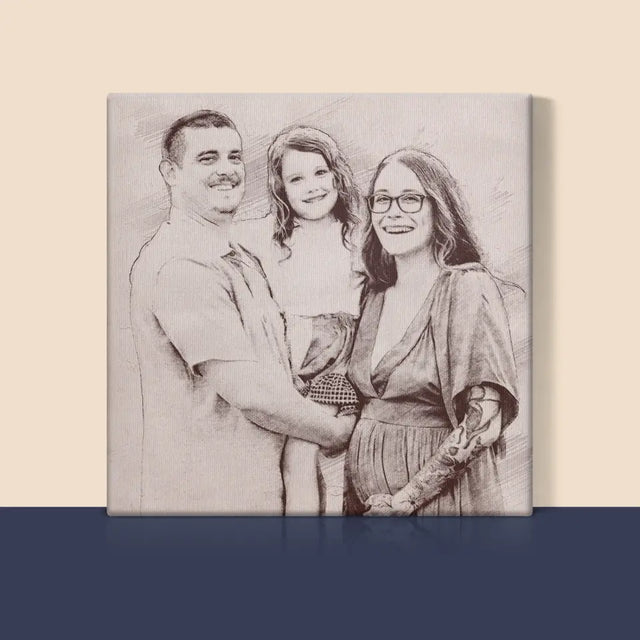 Zdjęcie: Szkic - Obraz Na Płótnie