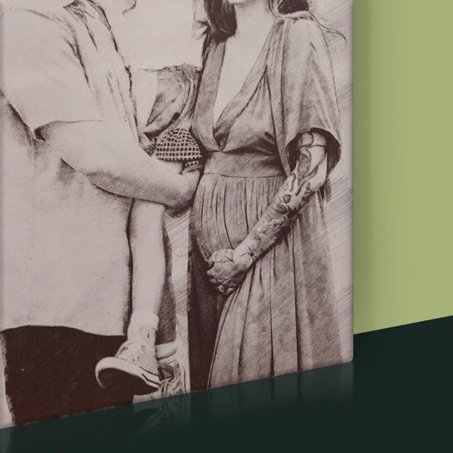 Zdjęcie: Szkic - Obraz Na Płótnie