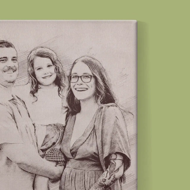 Zdjęcie: Szkic - Obraz Na Płótnie