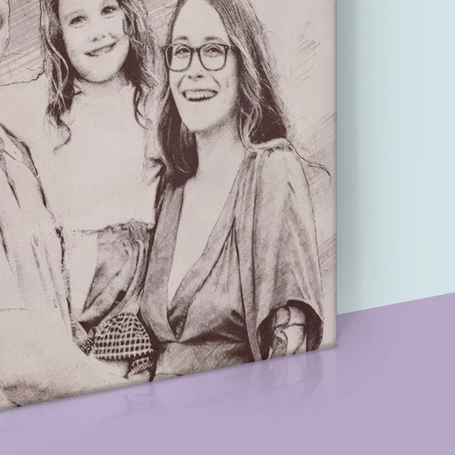 Zdjęcie: Szkic - Obraz Na Płótnie